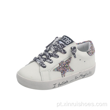 tênis de moda infantil sapatos de cano alto tênis